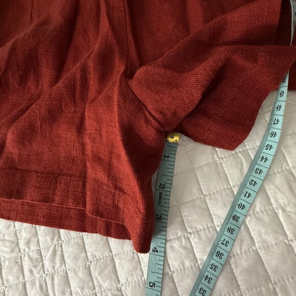 House Of Harlow 1960 Womens Linen Blend Romper With Belt Size 6 - Picture 14 of 14